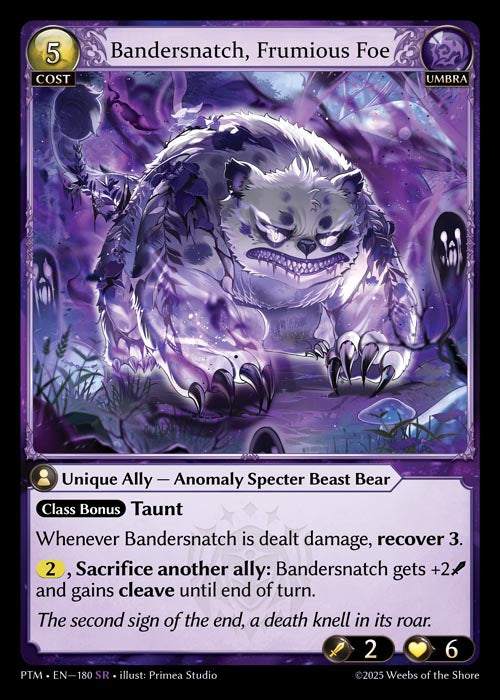 Bandersnatch, Frumious Foe (PTM1E, SR)