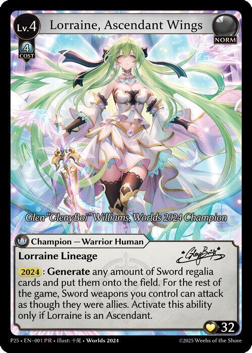 Lorraine, Ascendant Wings - Supporter Pack 3 (SP3)