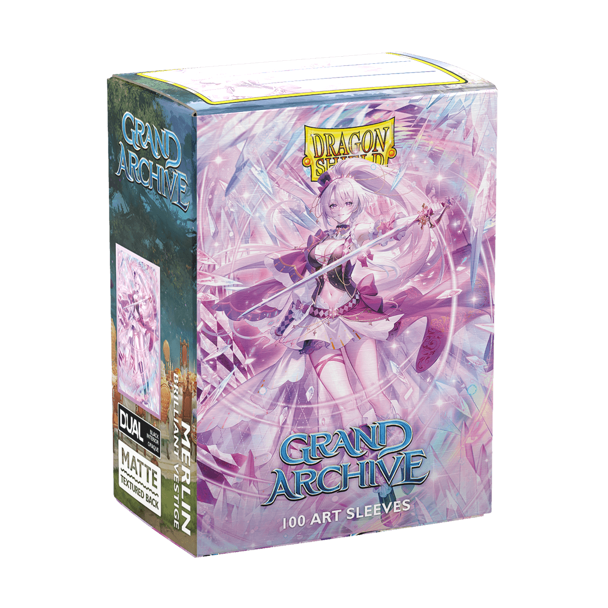 Dragonshield Matte Art Sleeves - Merlin Veritor, Brillant Vestige [100 ct]