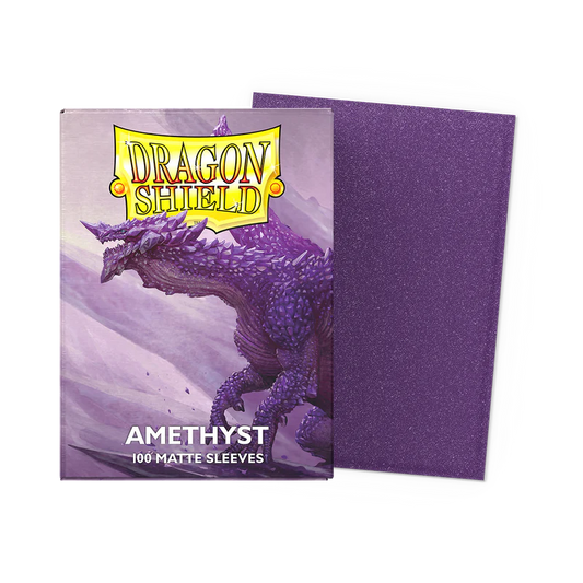 Dragon Shield - Matte Sleeves [Amethyst, 100ct]