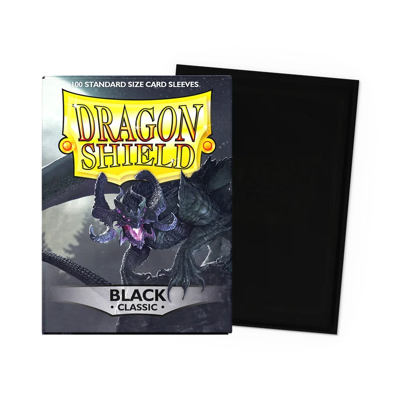 Dragon Shield - Classic Sleeves [Black, 100ct]