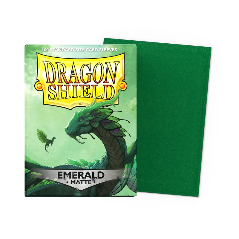 Dragon Shield - Matte Sleeves [Emerald, 100ct]