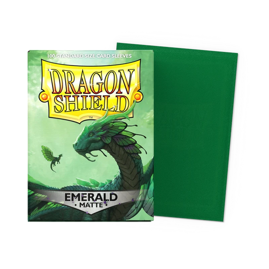 Dragon Shield - Matte Sleeves [Emerald, 100ct]