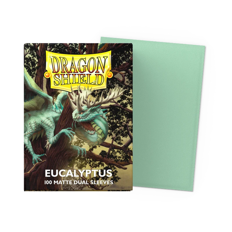 Dragon Shield - Matte Dual Sleeves [Eucalyptus, 100ct]