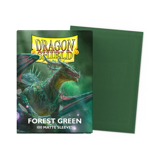 Dragon Shield - Matte Sleeves [Forest Green, 100ct]