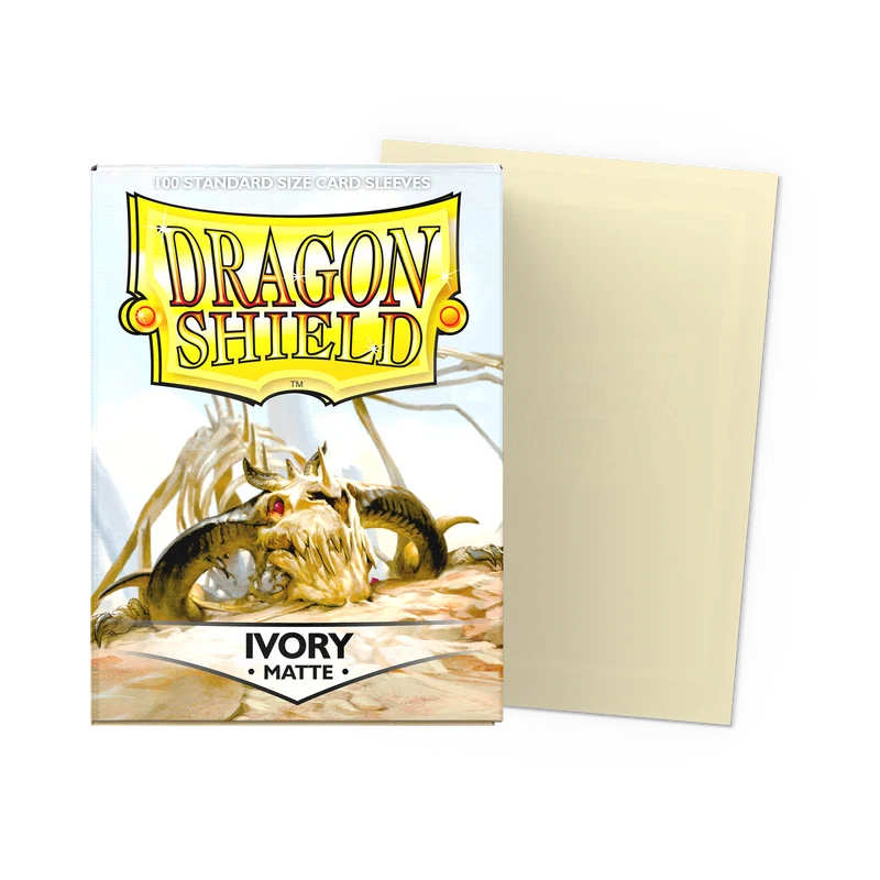 Dragon Shield - Matte Sleeves [Ivory, 100ct]