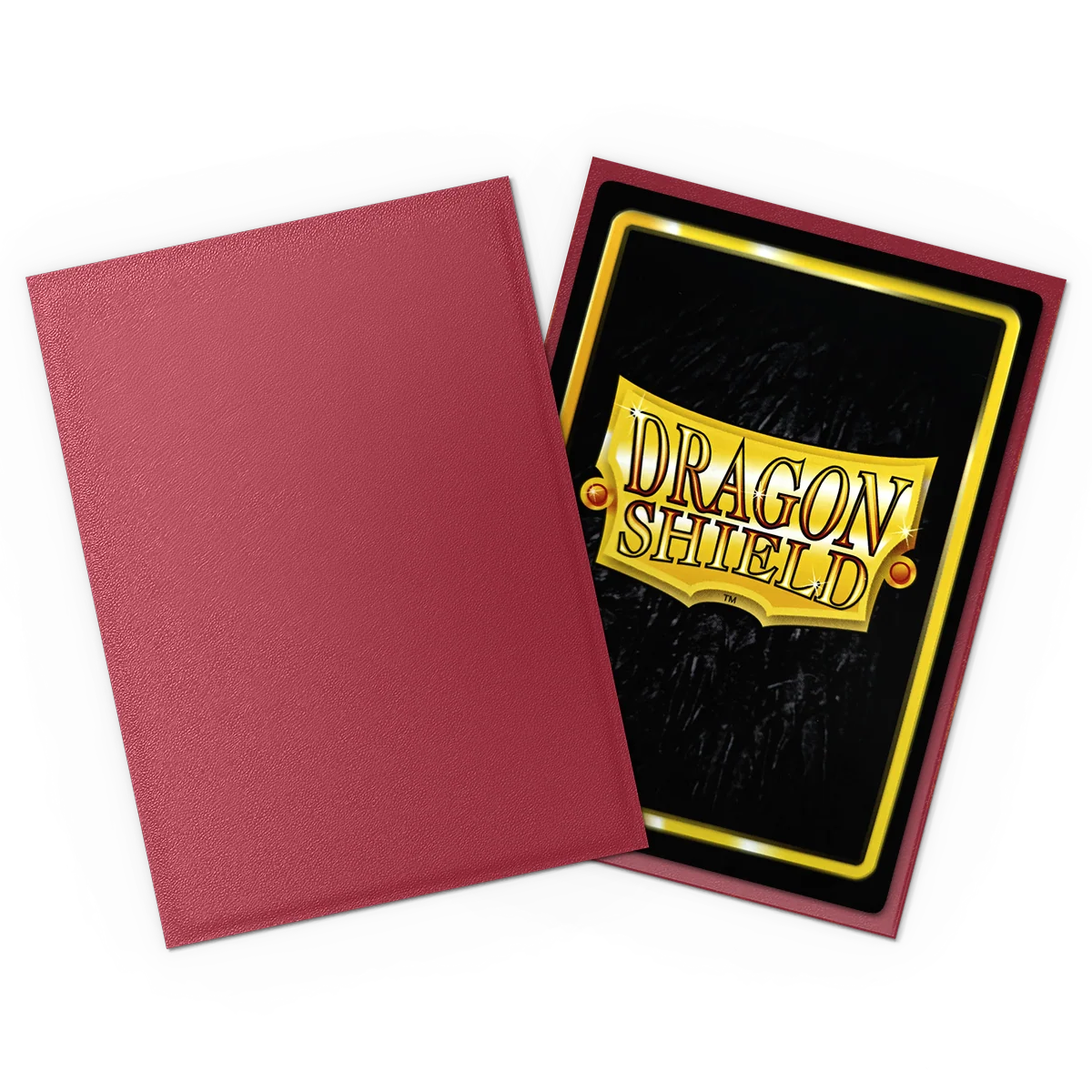 Dragon Shield - Matte Sleeves [Non-Glare Blood Red, 100ct]
