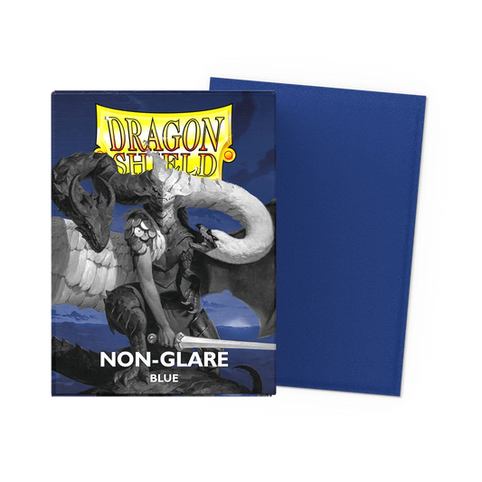 Dragon Shield - Matte Sleeves [Non-Glare Blue, 100ct]