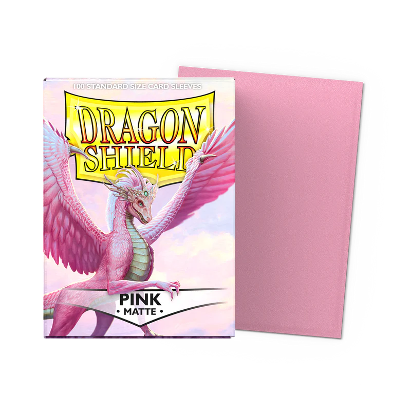 Dragon Shield - Matte Sleeves [Pink, 100ct]