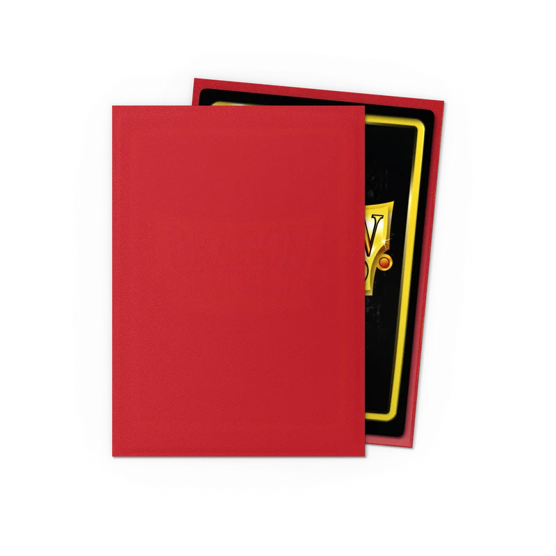 Dragon Shield - Matte Sleeves [Ruby, 100ct]