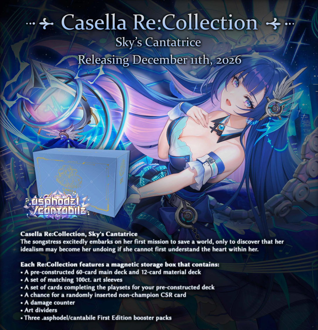 [PRESALE] Grand Archive TCG - Casella Recollection, Sky's Cantatrice