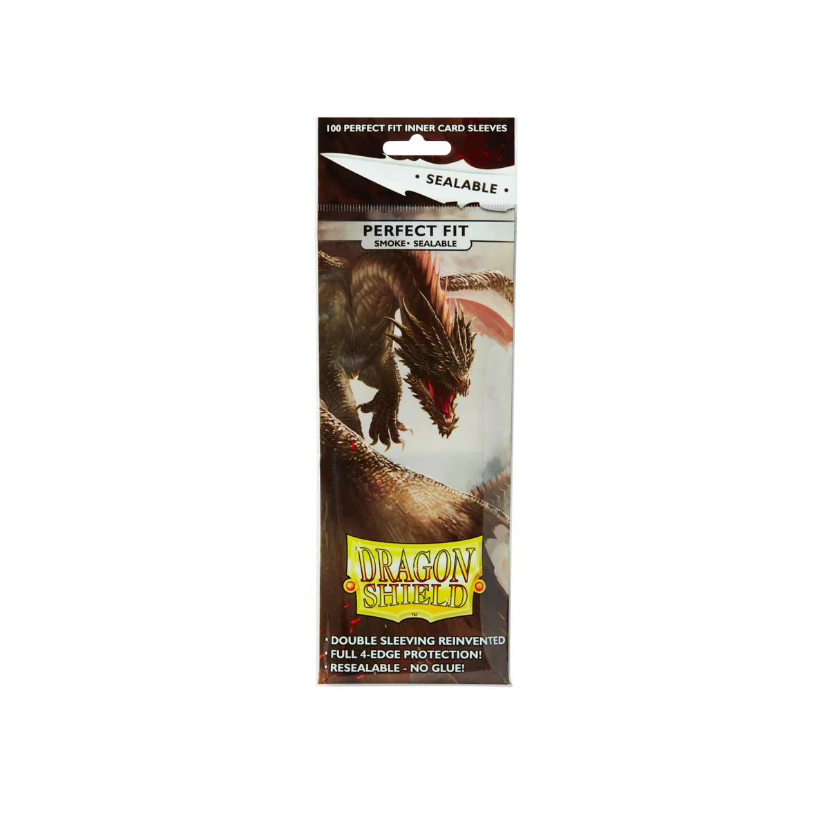 Dragon Shield - Perfect Fit Sealable [Smoke, 100ct]