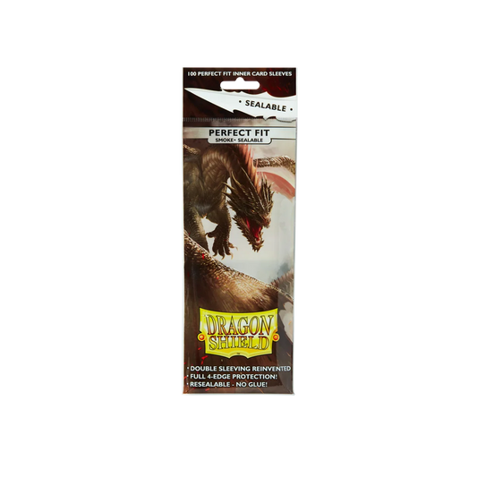 Dragon Shield - Perfect Fit Sealable [Smoke, 100ct]