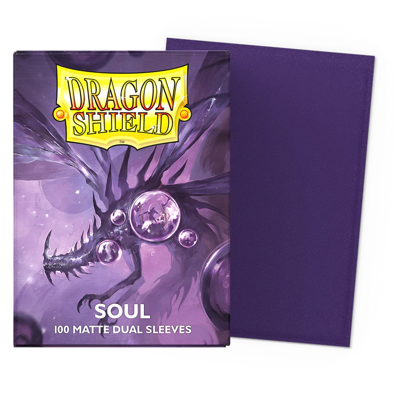 Dragon Shield - Matte Dual Sleeves [Soul Purple, 100ct]