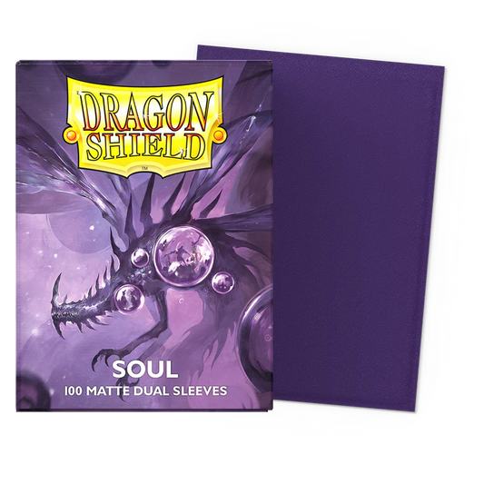 Dragon Shield - Matte Dual Sleeves [Soul Purple, 100ct]