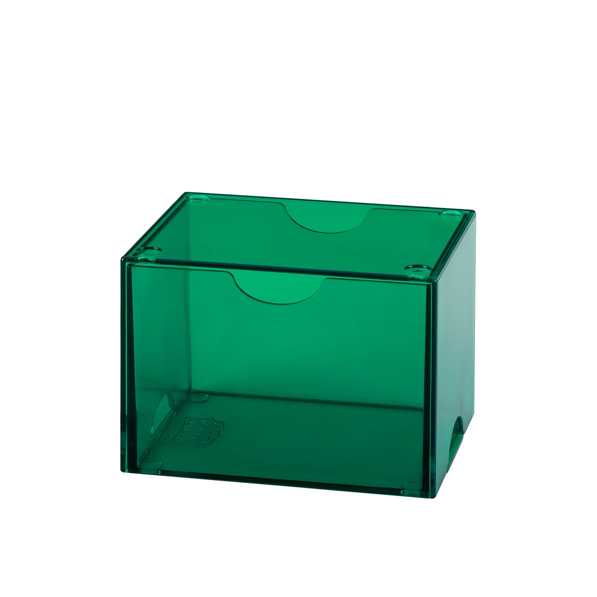 Dragon Shield - Strongbox 100+ Deckbox [Clear Green]