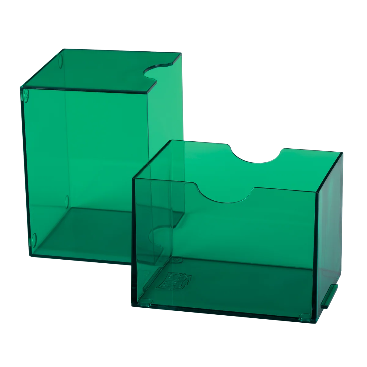 Dragon Shield - Strongbox 100+ Deckbox [Clear Green]