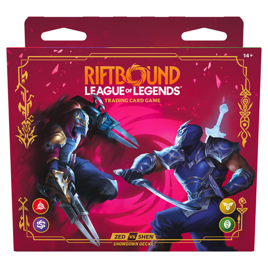 [PREORDER] RIFTBOUND - Vendetta Showdown Decks (Zed v Shen) (Set 4)