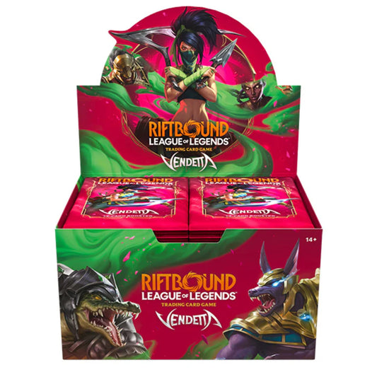 [PREORDER] RIFTBOUND - Vendetta Booster Box (Set 4)