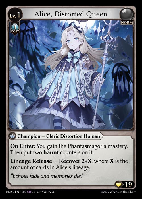 Alice, Distorted Queen (PTM1E, SR)