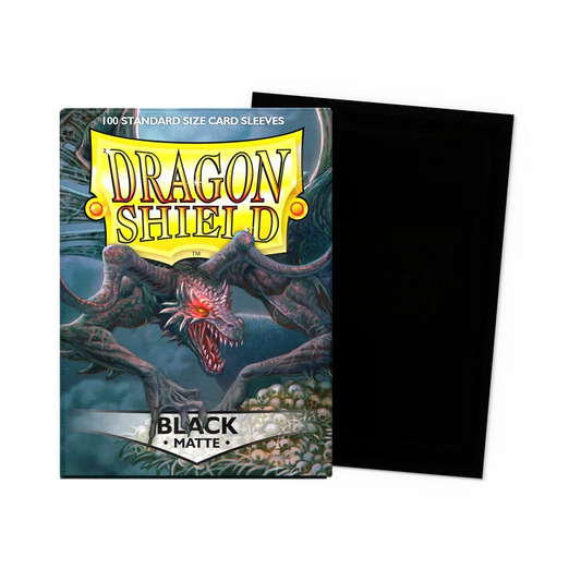 Dragon Shield - Matte Sleeves [Black, 100ct]