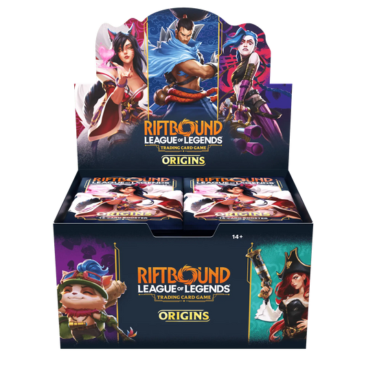 Riftbound: League of Legends TCG Origins Booster Display