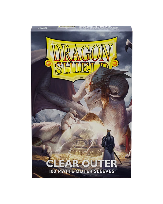 Dragon Shield - Outer Sleeves [Clear Matte, 100ct]
